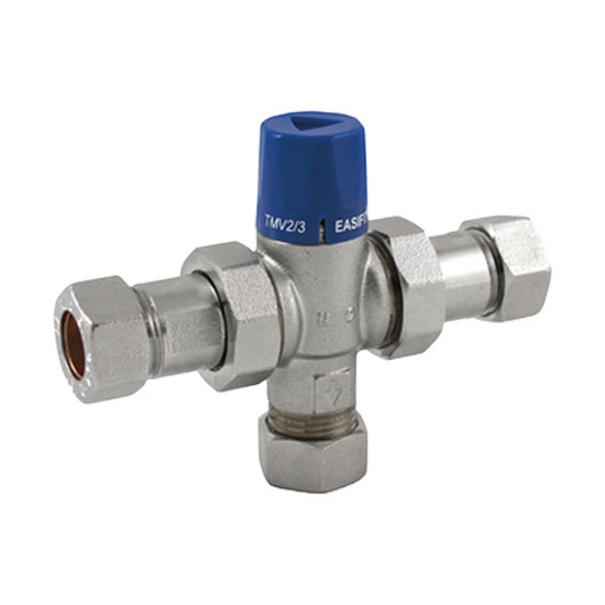 Reliance HEAT112010 Easifit Mixing Valve Compression - 15 x 15 x 15mm
