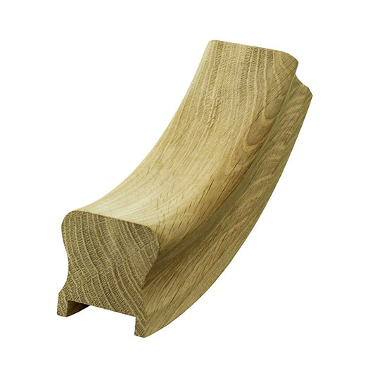 Richard Burbidge Oak HDR Up Easing Concave Ramp