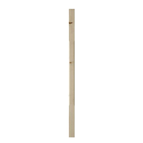 Richard Burbidge Pine Stop Chamfer Decking Spindle - 900 x 41 x 41mm
