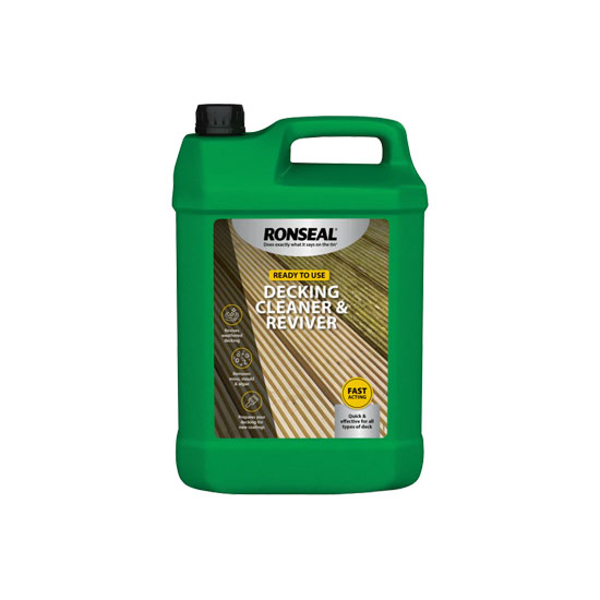 Ronseal Decking Cleaner & Reviver 5 Ltr