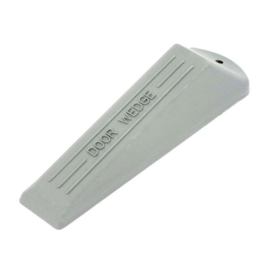 Securit Rubber Door Wedge - Grey