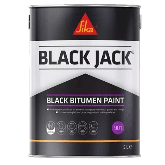 Sika Black Jack-901 Black Bitumen Paint