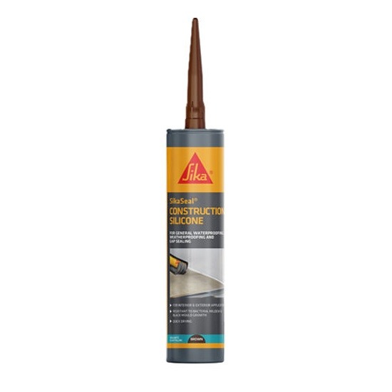 SikaSeal Construction Silicone - 295ml