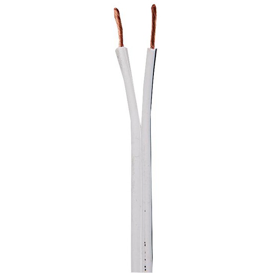 White 42 Strand Speaker Wire - 100 Metre Drum