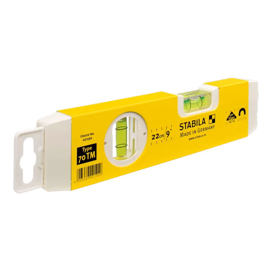 Stabila 70TM  10" Torpedo Spirit Level With Magnets