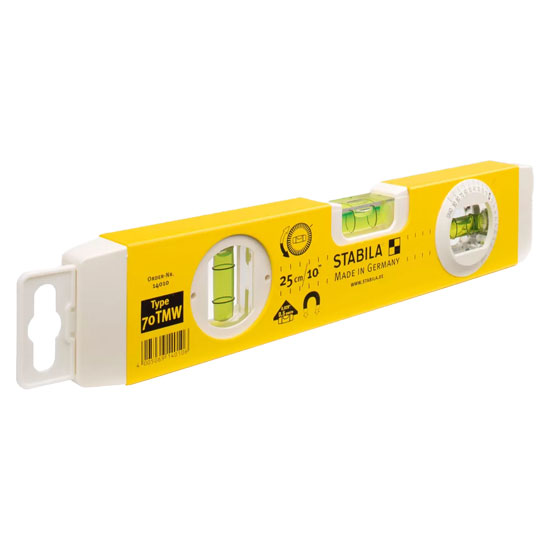 Stabila 70TMW  25cm Magnetic Torpedo Level with Angle