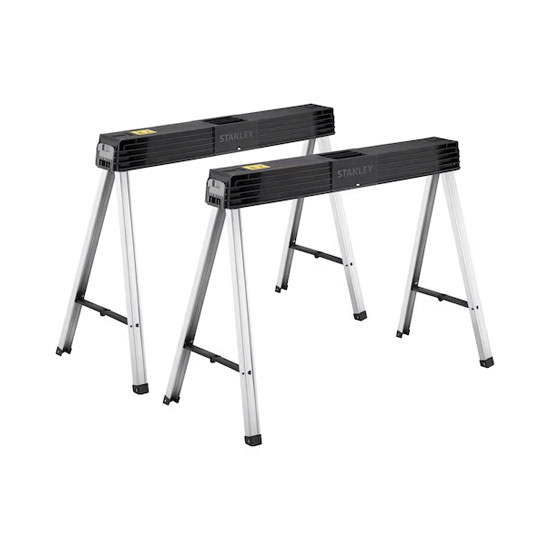 Stanley 197475 Folding HD Saw Horse Twin Pack