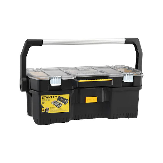 Stanley 1-97-514 24" Toolbox With Tote Tray Organiser