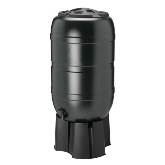 Strata 120165 Water Butt c/w Stand, Tap & Lid - 210 Litres