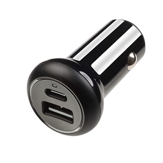 Super Fast 2 x 24W USB Dual Car Charger 