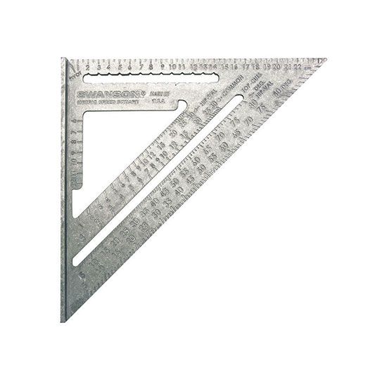 Swanson NA202 Metric Speed/Roofing Square 25cm