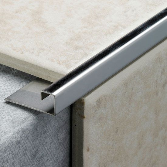Tilerite 10mm G304 Stainless Steel Tile Edge