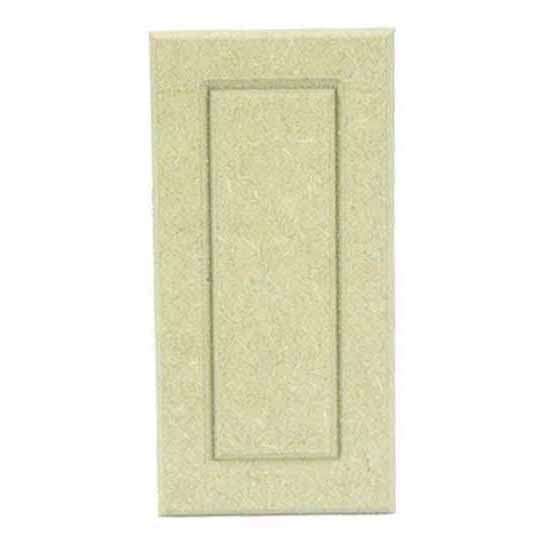 Square Pattern Plinth Block MDF Moulding - 150 x 75 x 25mm