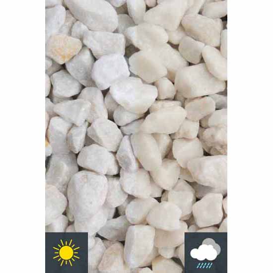 14-18mm Polar White (White Marble) - 20 Kg