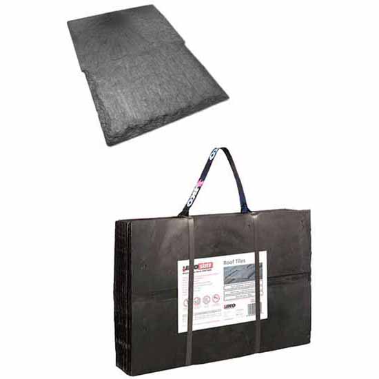 IKO Slate Recycled Composite Roof Slate in Slate Grey - 425mm x 286mm (27 Per Pack)