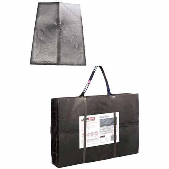 IKO Slate Recycled Composite Crown Ridge Pieces in Slate Grey - 3m (20no) Pack