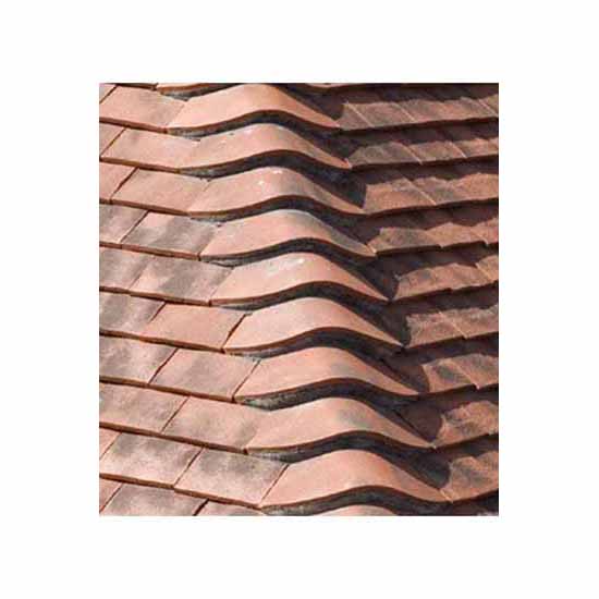 Redland Rosemary Classic Semi Bonnet Hip Tile - Red