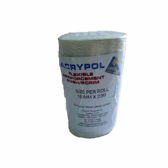Acrypol Flexible Reinforcement Scrim - 20 Metre x 150mm Roll