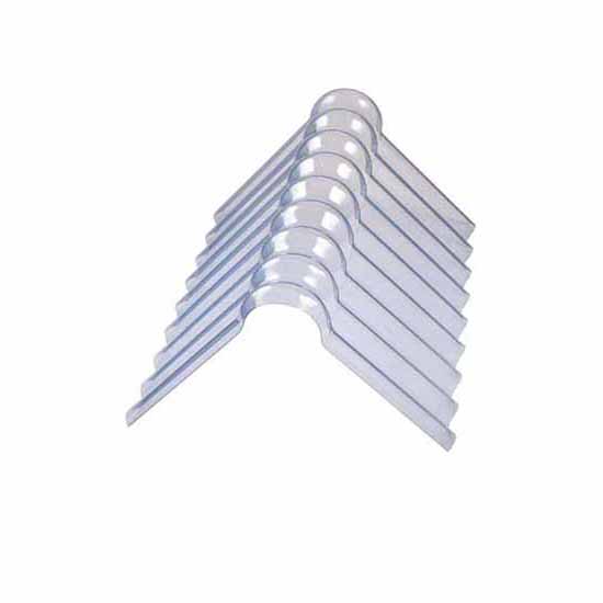 Ariel ERDP 3" PVC 685mm Adjustable 1 Piece Clear Ridge - Cover 574mm