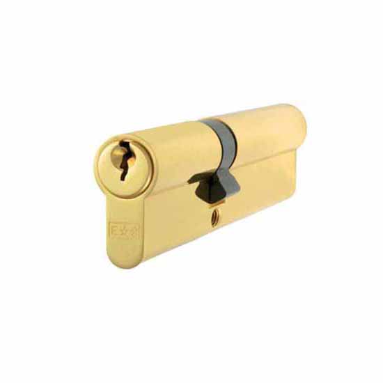 Eurospec CYA71270PB 70mm Euro Cylinder 35/35 - Polished Brass