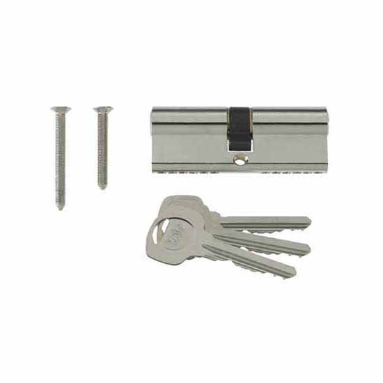 Yale PKM4050-NP 90mm BS Euro Cylinder 40/50 - Nickel