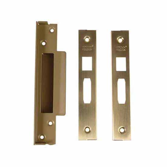 Union J2200REB-0.5-PL Rebate Set To Suit J2200 Sashlock - Polished Brass
