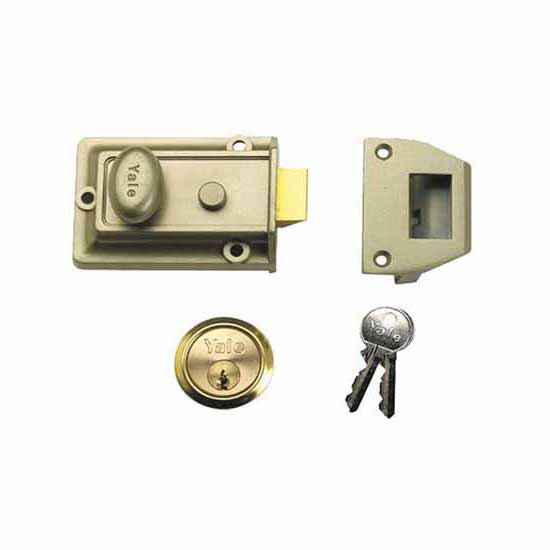 Yale Traditional ENB & Brass Nightlatch 