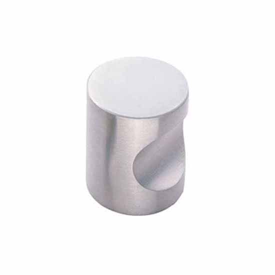 Carlisle Satin Stainless Steel 25mm Fingertip Cupboard Knob