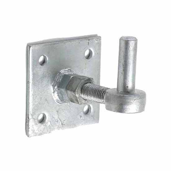 Eliza Tinsley 8256342 Galvanised Adjustable Gate Hanger - 4 x 4 x 3/4"