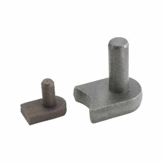 Eliza Tinsley Flat Base Gate Hook, Hook to Weld On 3/4" Pin 8252-431 Self Colour