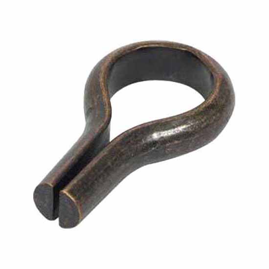 Hafele Electro Brass Loop Shelf Support