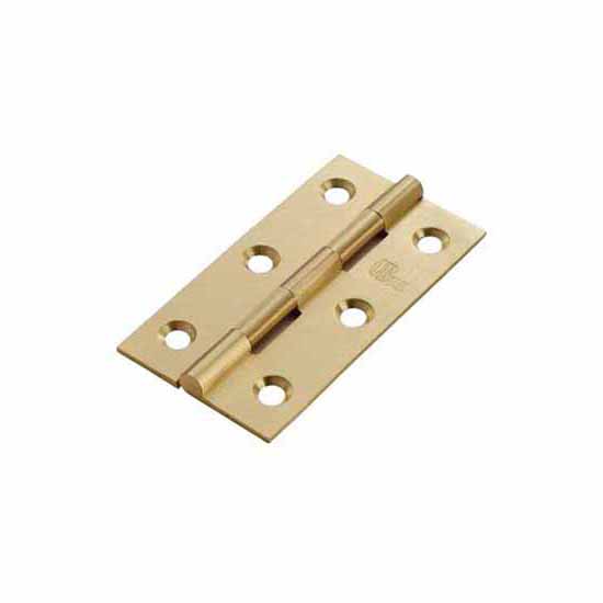 Carlisle Brass HSD3 Brass Butt Hinge - 76 x 40 x 1.5mm