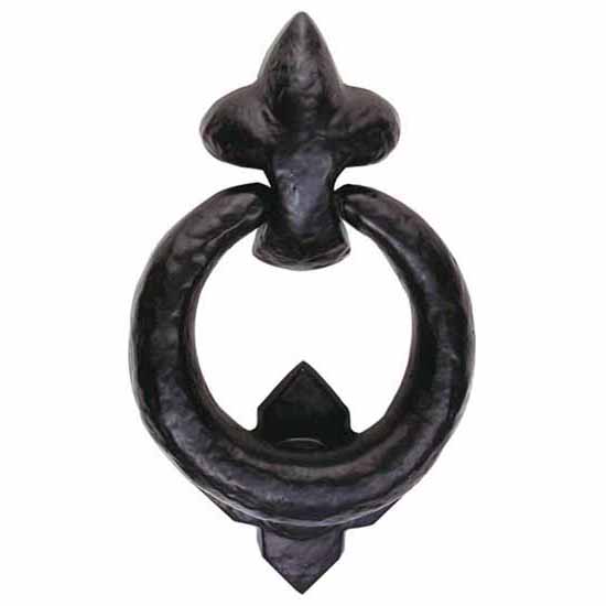 Ring Door Knocker 95mm - Antique Black