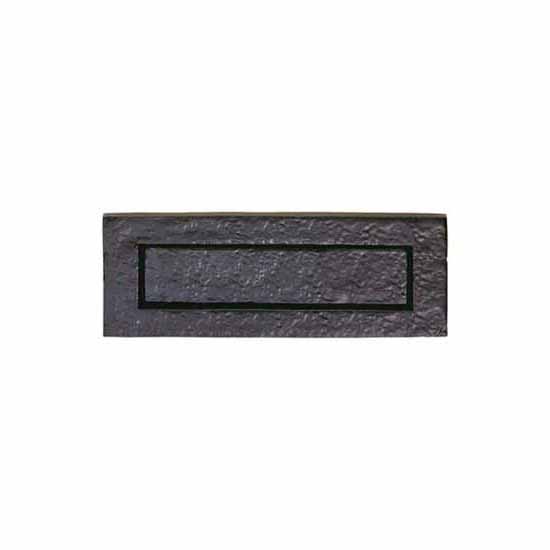 Traditional Antique Black Letterplate 268 x 91mm 