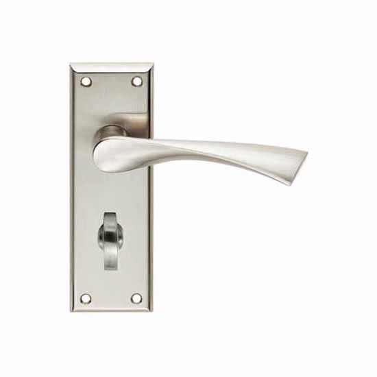 Venti Bathroom Lever - Satin Nickel
