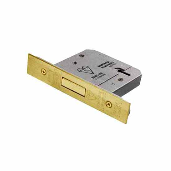 Eurospec PVD Easi T 64mm 5 Lever Deadlock