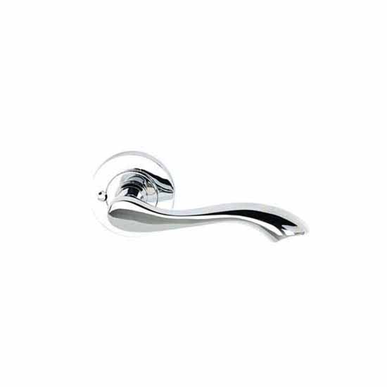 Dale Hardware DH003680-SMT-PRV-PK Venus Lever On Rose Polished Chrome Privacy Set