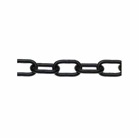 Black 6mm Welded Long Link Chain