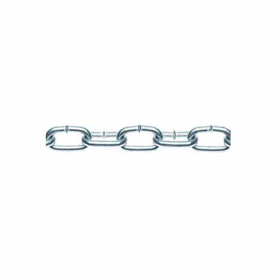 Eliza Tinsley 3442-109 2.5 x 14mm Short Link Zinc Plated Chain - 30 Metre Roll