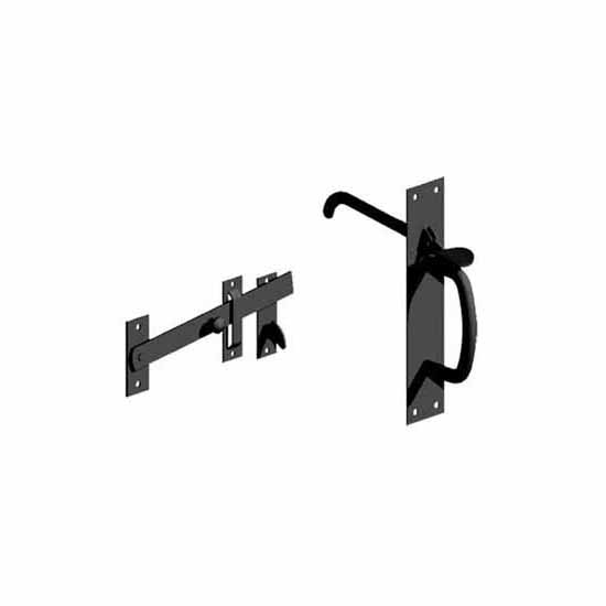 Gatemate Epoxy Black Heavy Suffolk Latch 523 002 3