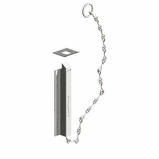 Gatemate 5172002 Electro Galvanised 8" Chain Bolt 