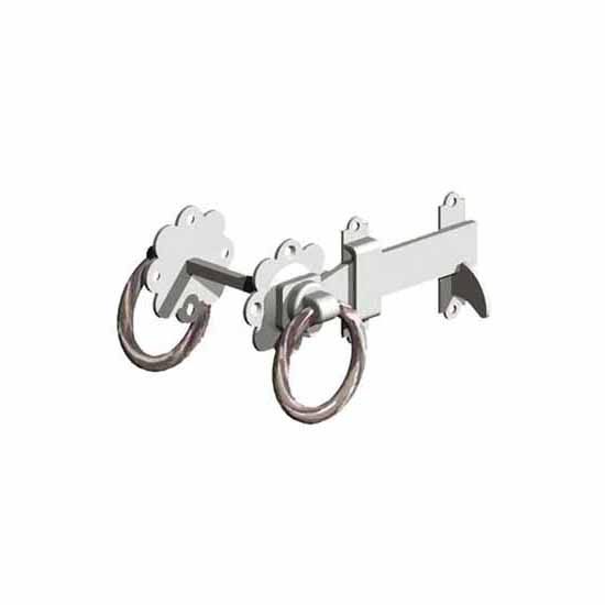 Gatemate Galvanised Twisted Ring Latch 6" 524 150 1