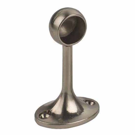 Rothley Q100BN Brushed Nickel 25mm End Bracket - Pack of 2