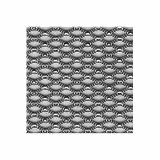 Rothley Perforated Stretch Metal Sheet - 6 x 3.5mm, 1000 x 300 x 1.2mm