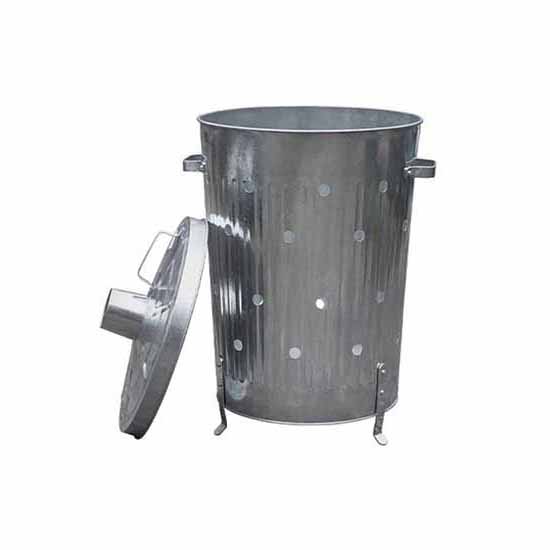 Eltex 80Ltr Galvanised Incinerator c/w Lid