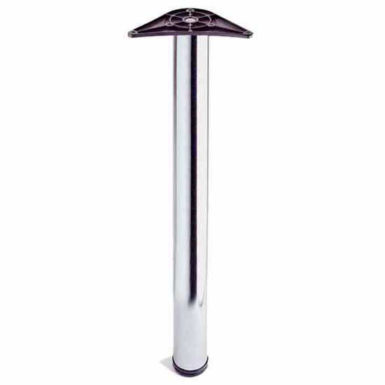 Rothley Worktop Support Leg 1100 x 60mm Chrome L094XC