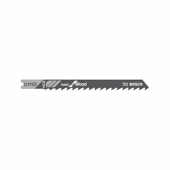 Bosch U 111 D Jigsaw Blades (3 per Pack)