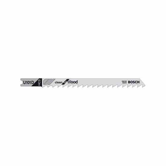 Bosch U101 D Jigsaw Blades (3 per Pack)