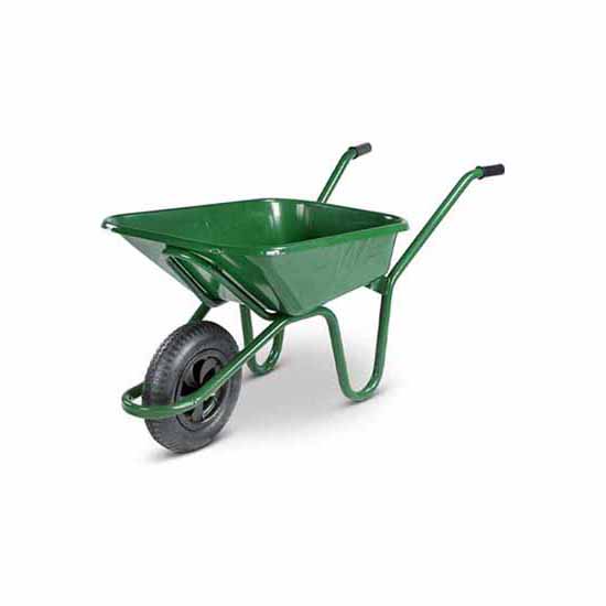 Walsall EGP 90L Endurance HD Pneumatic Wheelbarrow - Green