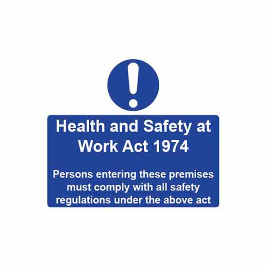 ‘Health and Safety Notice at Work Act 1974’ (0019)